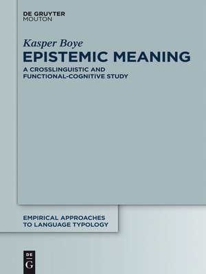 cover image of Epistemic Meaning